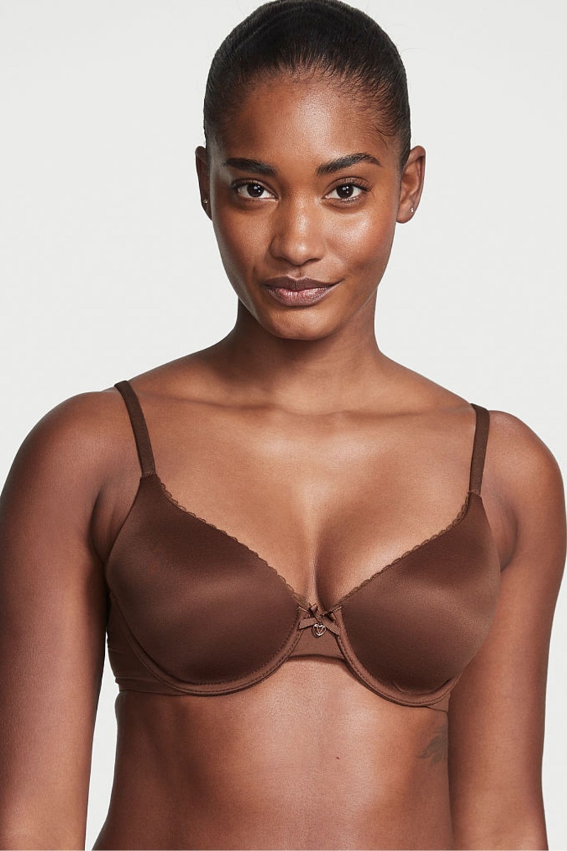 Victoria\'s Secret Body by Victoria Smooth Lightly Gefütterte Full Cup Bra Schwarz | 195347UWH