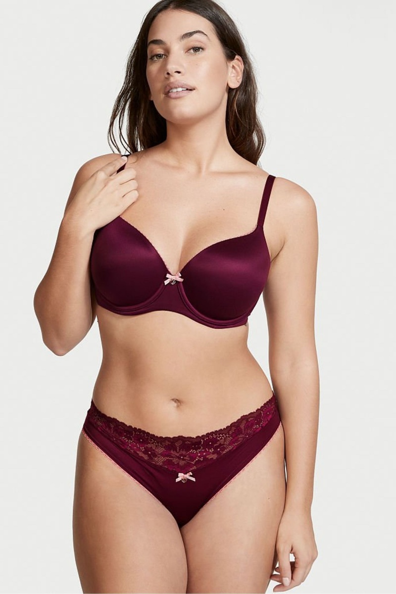 Victoria's Secret Body by Victoria Smooth Lightly Gefütterte Demi Bra Rot | 319462NZV