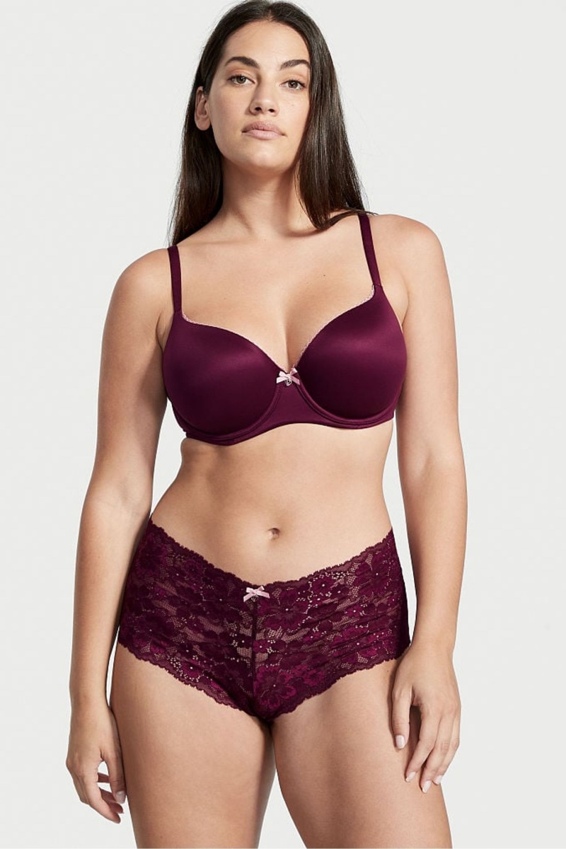 Victoria\'s Secret Body by Victoria Smooth Lightly Gefütterte Demi Bra Rot | 319462NZV