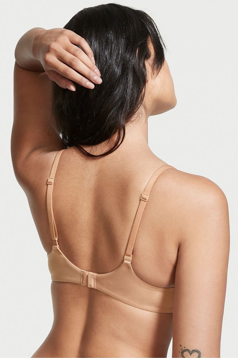 Victoria's Secret Body by Victoria Smooth Lightly Gefütterte Non Wired Bra Toasted Sugar Nude | 357098LJS