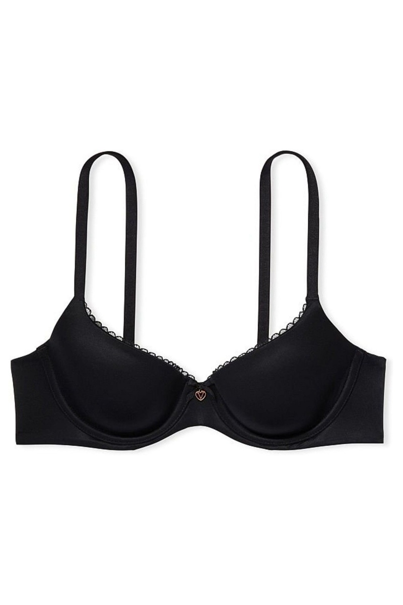 Victoria's Secret Body by Victoria Smooth Lightly Gefütterte Demi Bra Schwarz | 704859TSX