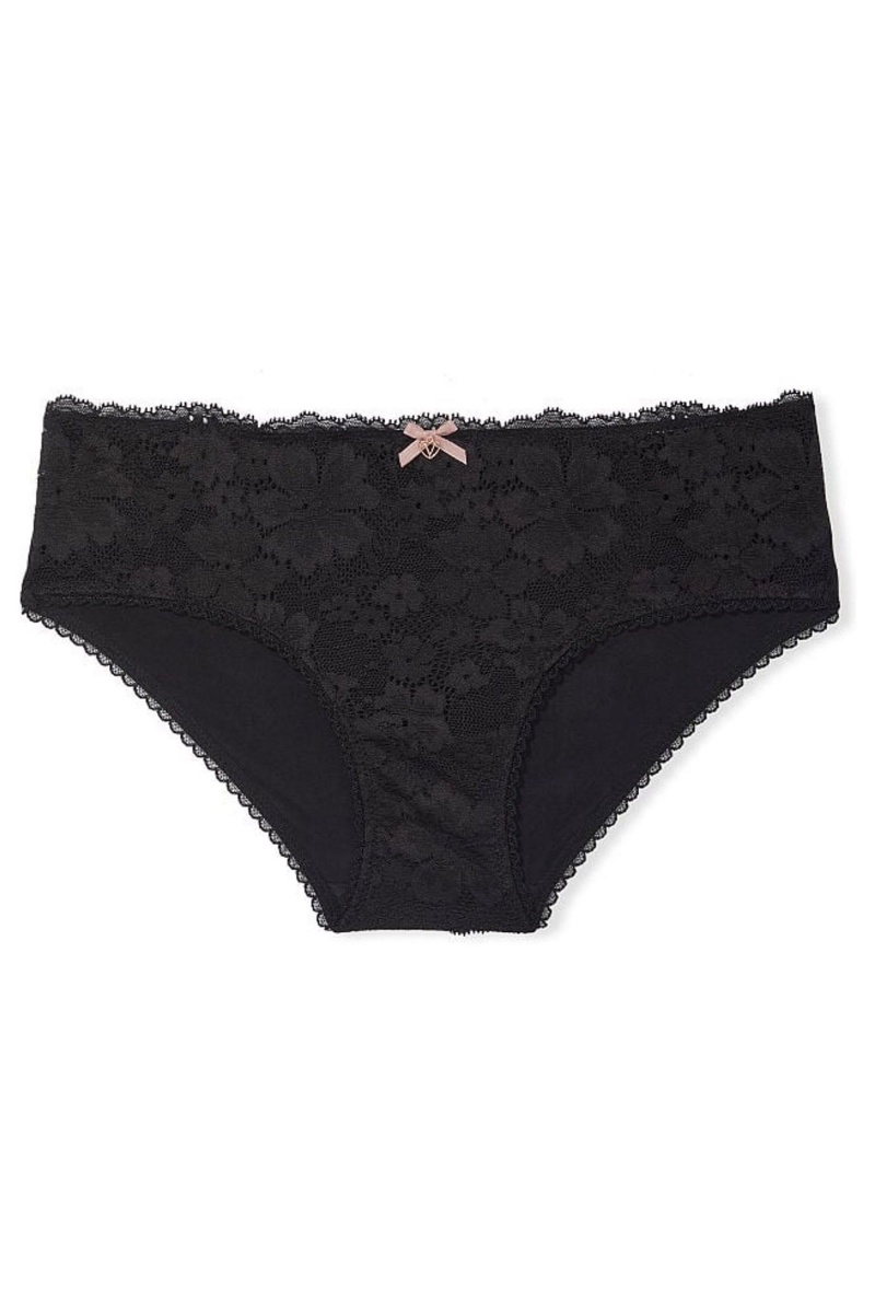 Victoria\'s Secret Body by Victoria Spitze Hipster Knickers Schwarz | 281504DHW