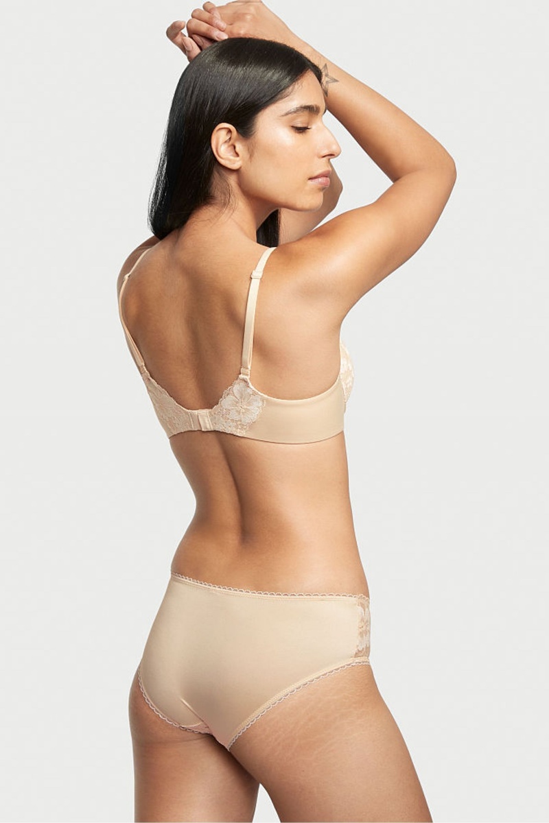 Victoria's Secret Body by Victoria Spitze Hipster Knickers Champagne Nude | 257684NVQ