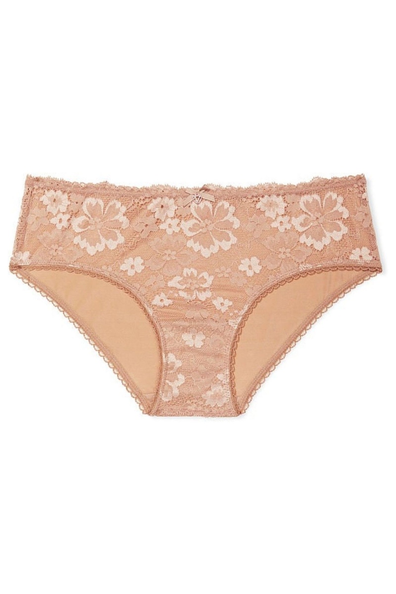 Victoria's Secret Body by Victoria Spitze Hipster Knickers Champagne Nude | 950468BLS