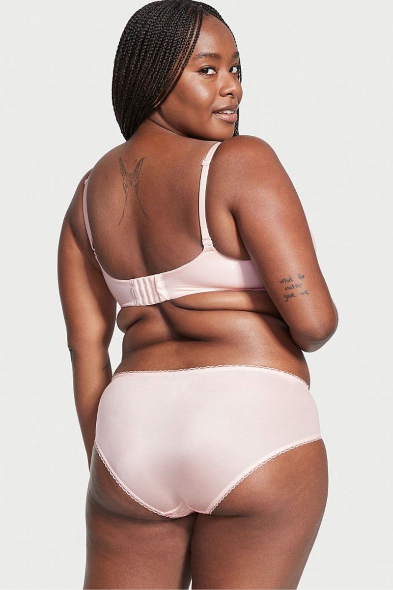 Victoria's Secret Body by Victoria Spitze Hipster Knickers Rosa | 416580OLQ