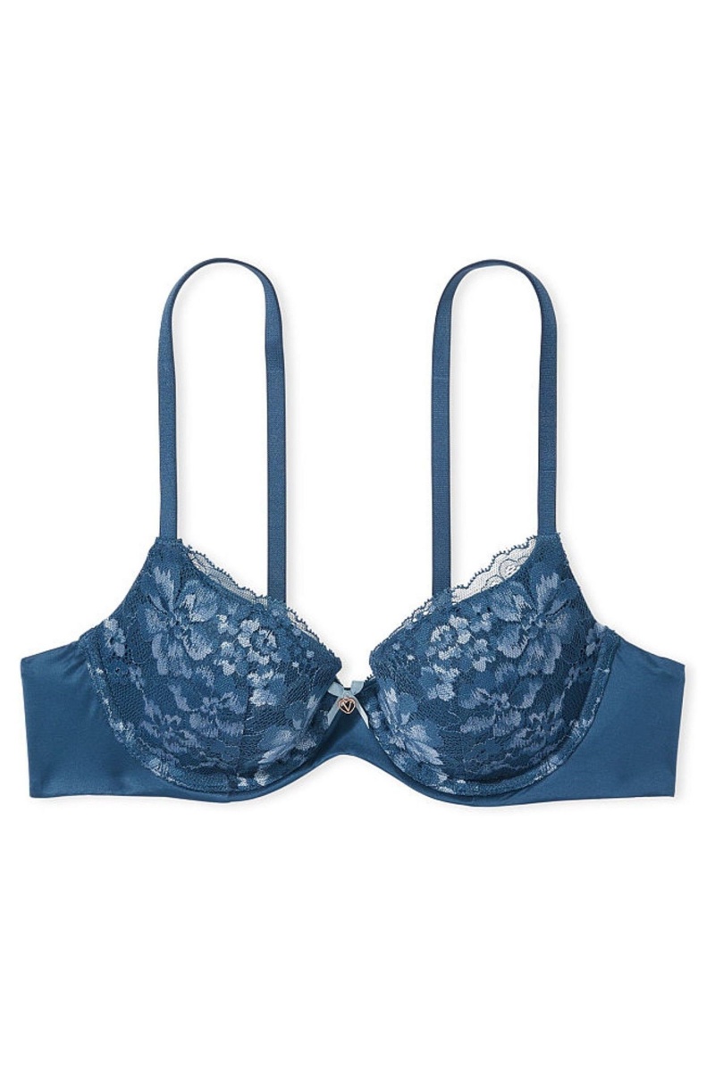 Victoria's Secret Body by Victoria Spitze Lightly Gefütterte Demi Bra Blau | 610257ALO