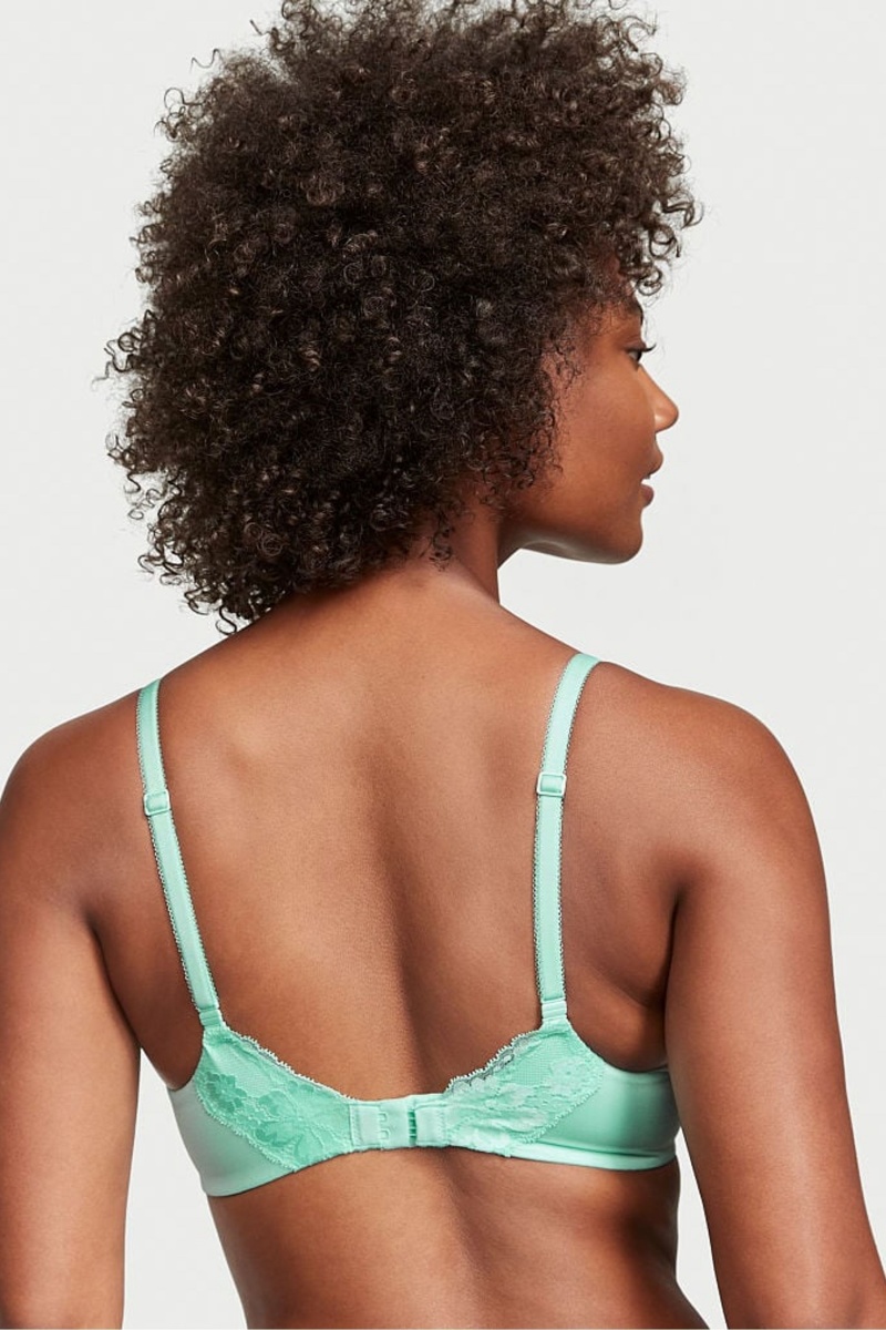 Victoria's Secret Body by Victoria Spitze Lightly Gefütterte Full Cup Bra Mintfarben Grün | 985243EWH