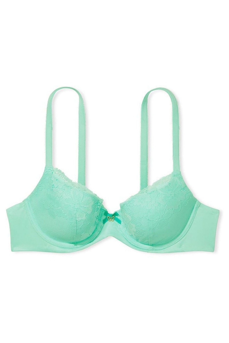 Victoria's Secret Body by Victoria Spitze Lightly Gefütterte Full Cup Bra Mintfarben Grün | 985243EWH