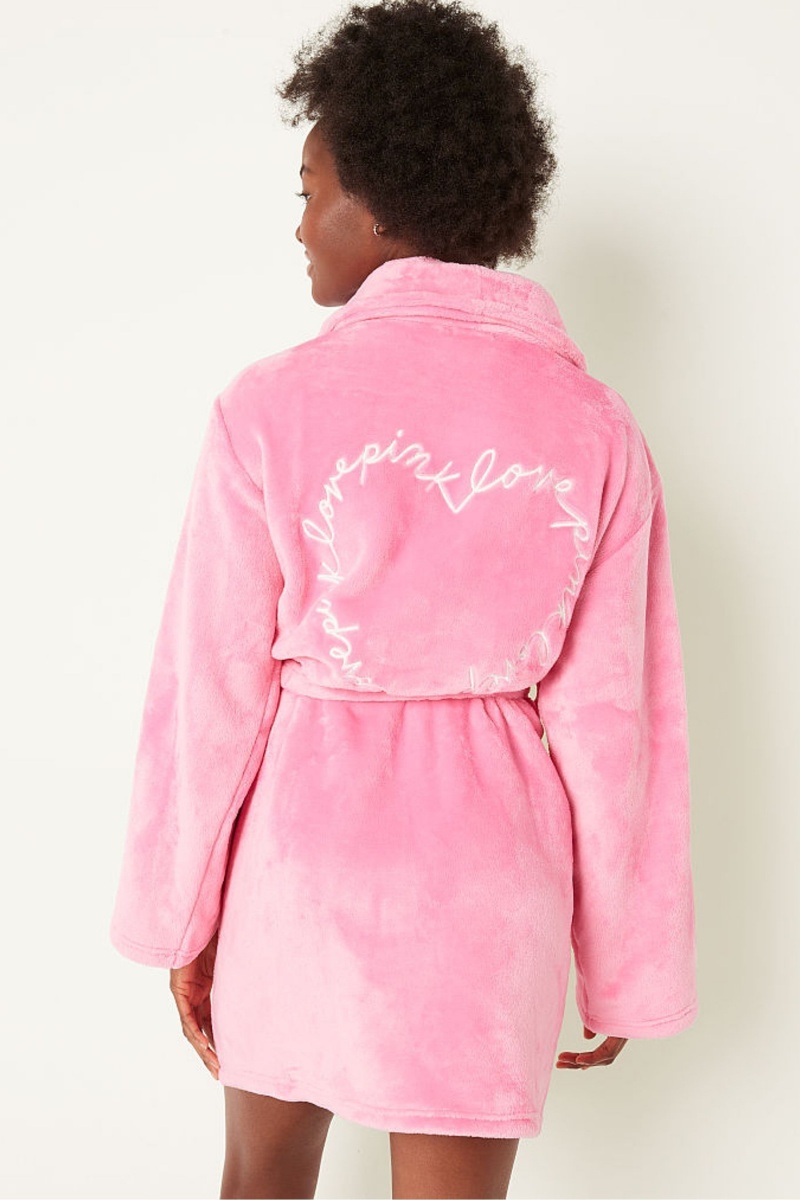 Victoria's Secret Cosy Dressing Gown Rosa | 764251PNQ