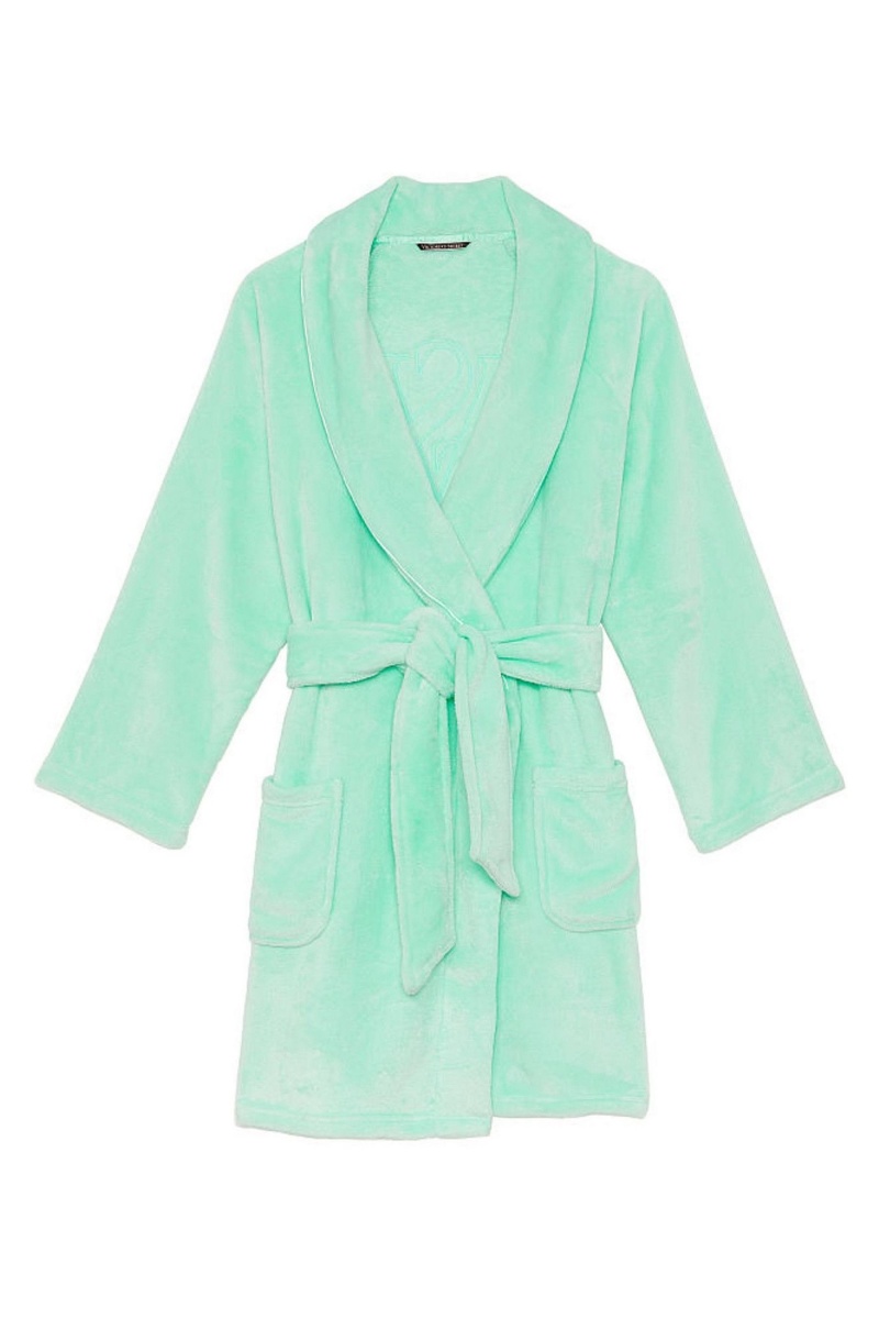 Victoria's Secret Cosy Kurzes Dressing Gown Schwarz | 681973ZER