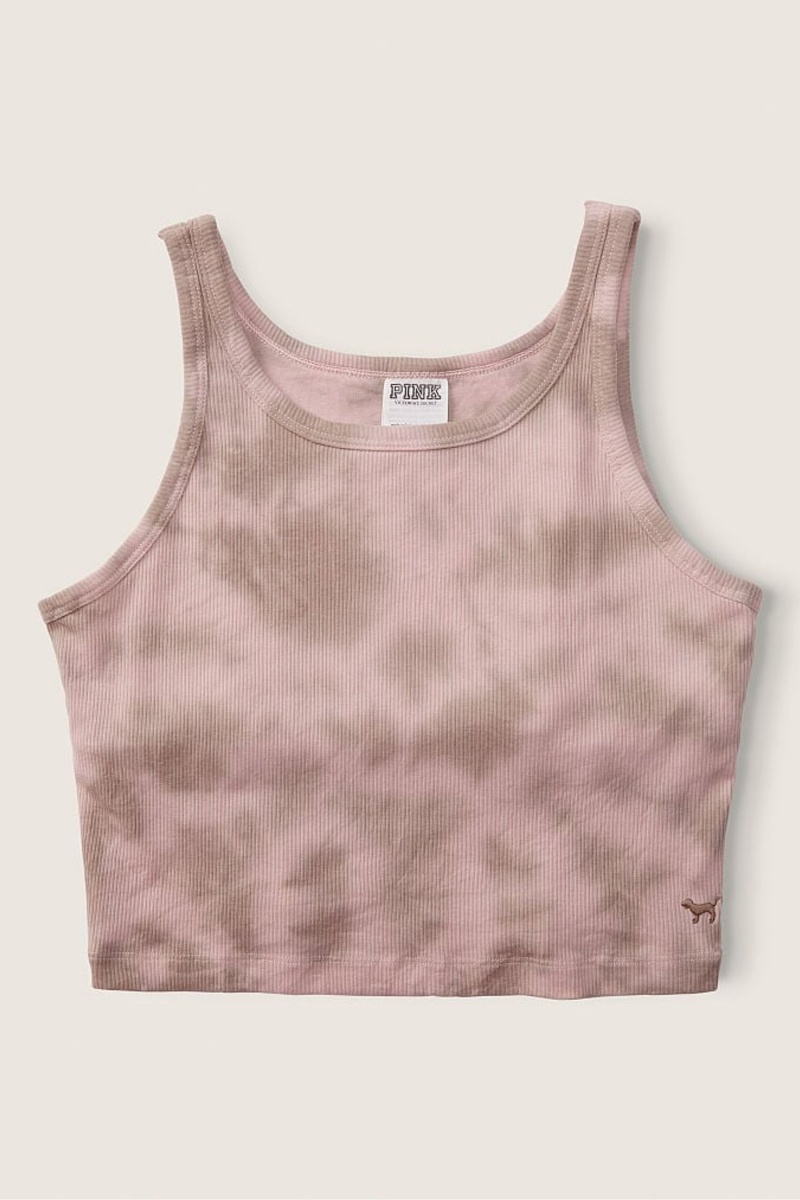 Victoria's Secret Crop Tank Top Kaffee Braun | 419830CBL