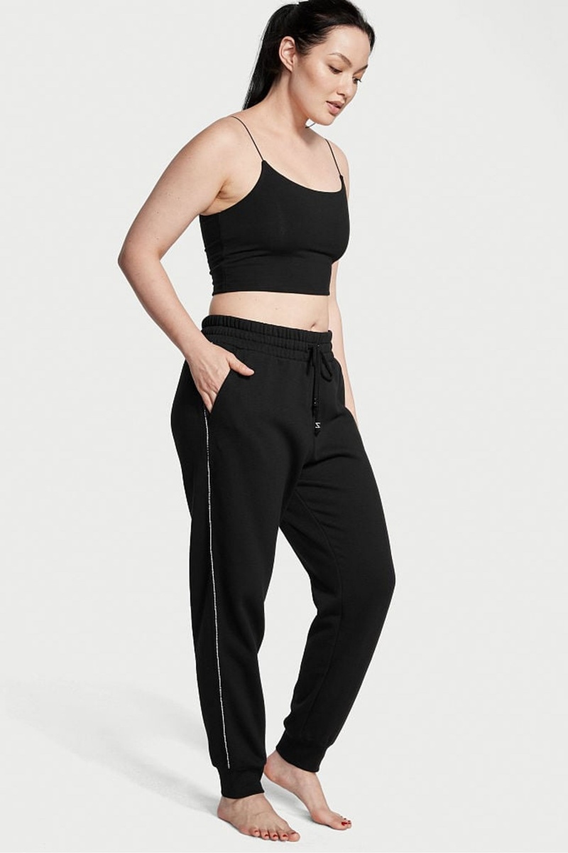 Victoria\'s Secret Fleece Jogger Schwarz | 453296MZS