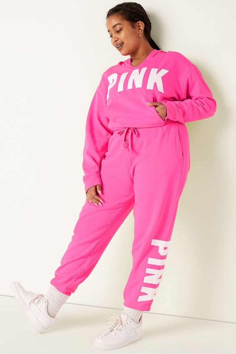 Victoria's Secret Fleece Lounge Jogger Rosa | 057142BAR