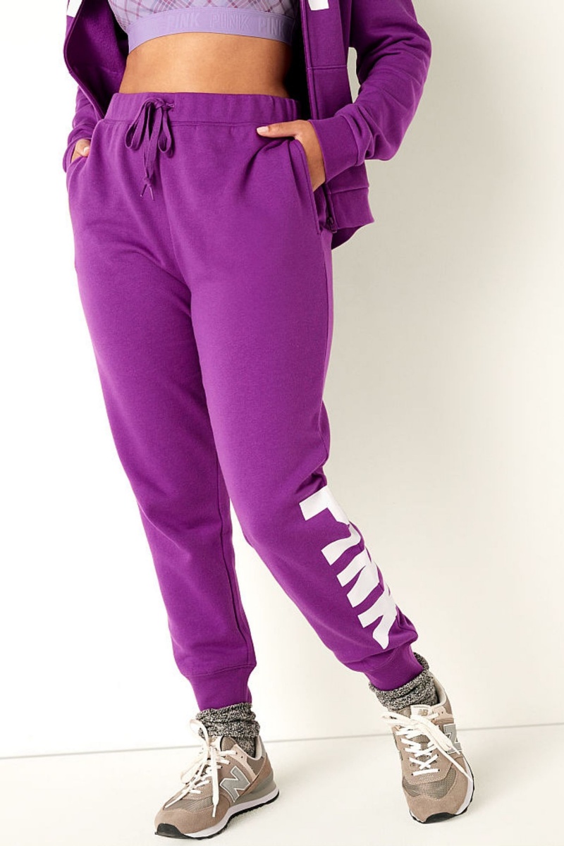 Victoria\'s Secret Fleece Lounge Jogger Rosa | 795246KYH