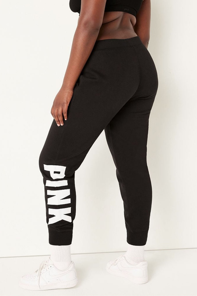 Victoria's Secret Fleece Lounge Jogger Schwarz | 086915QGN