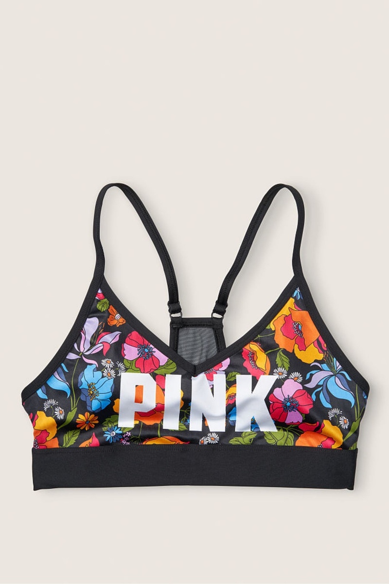 Victoria's Secret Lightly Gefütterte Low Impact Sports Bra Neon Bubble Empower Each Other | 398152FOT