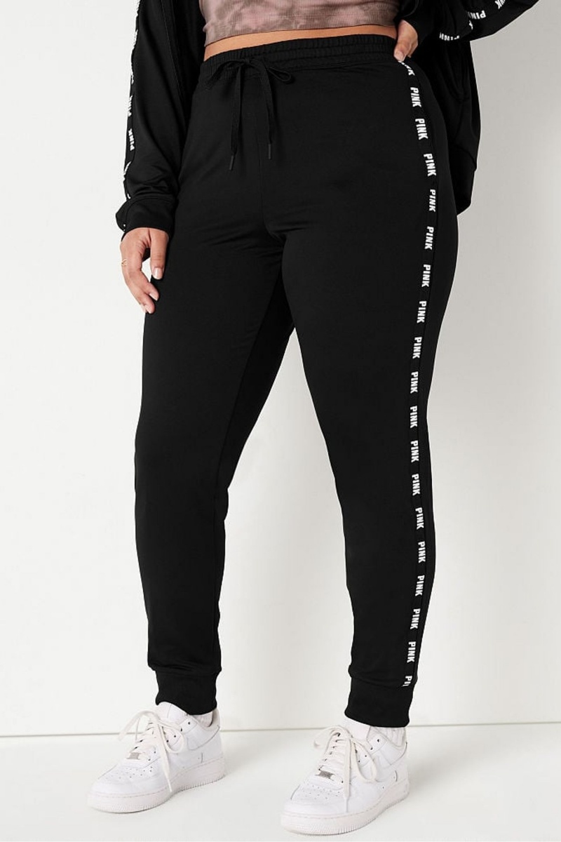 Victoria\'s Secret Logo Full Length Lounge Jogger Kaffee Braun | 734509XHG