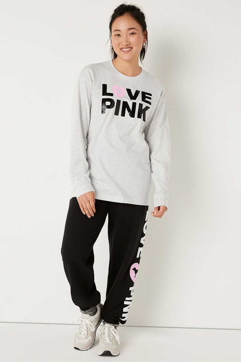 Victoria's Secret Long Sleeve T-Shirt Grün | 964182FRB