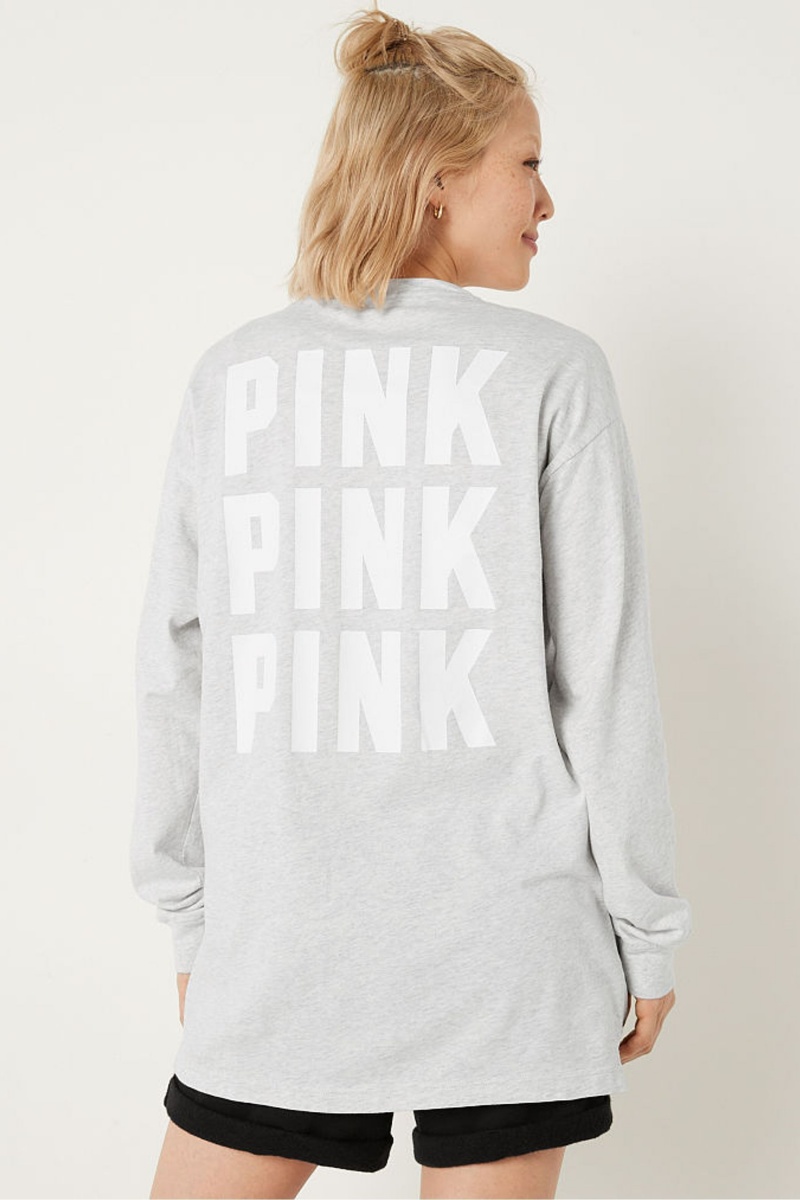 Victoria's Secret Long Sleeve T-Shirt Grün | 468735ZPE