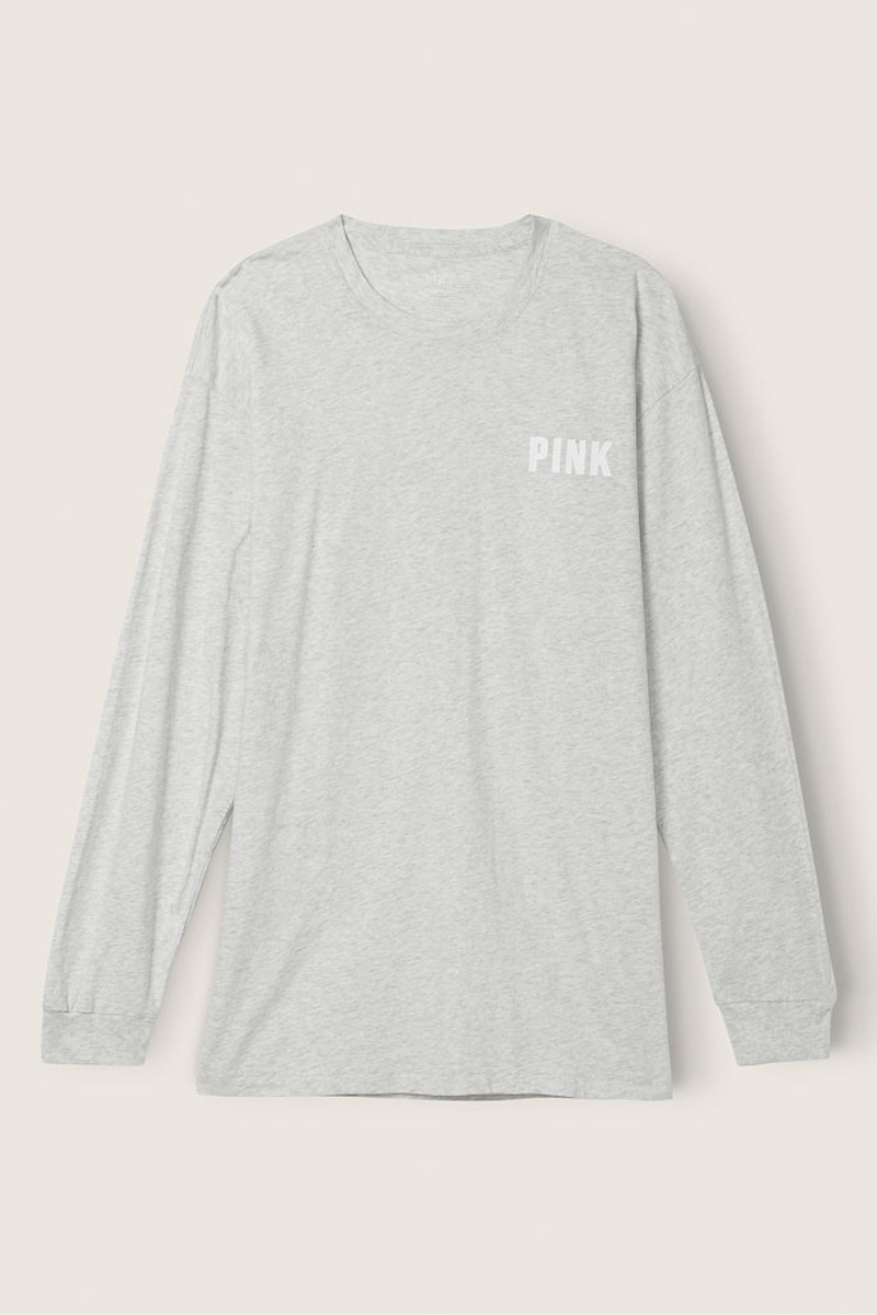 Victoria's Secret Long Sleeve T-Shirt Grün | 468735ZPE