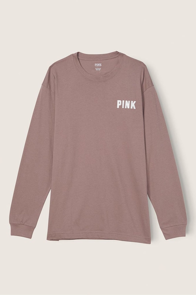 Victoria's Secret Long Sleeve T-Shirt Grün | 375108HLR