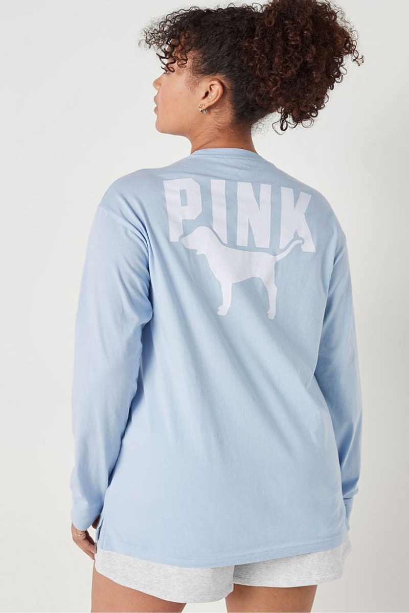 Victoria's Secret Long Sleeve T-Shirt Grün | 934057RZX