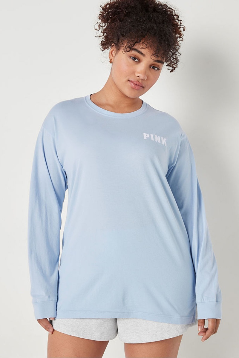 Victoria\'s Secret Long Sleeve T-Shirt Grün | 934057RZX