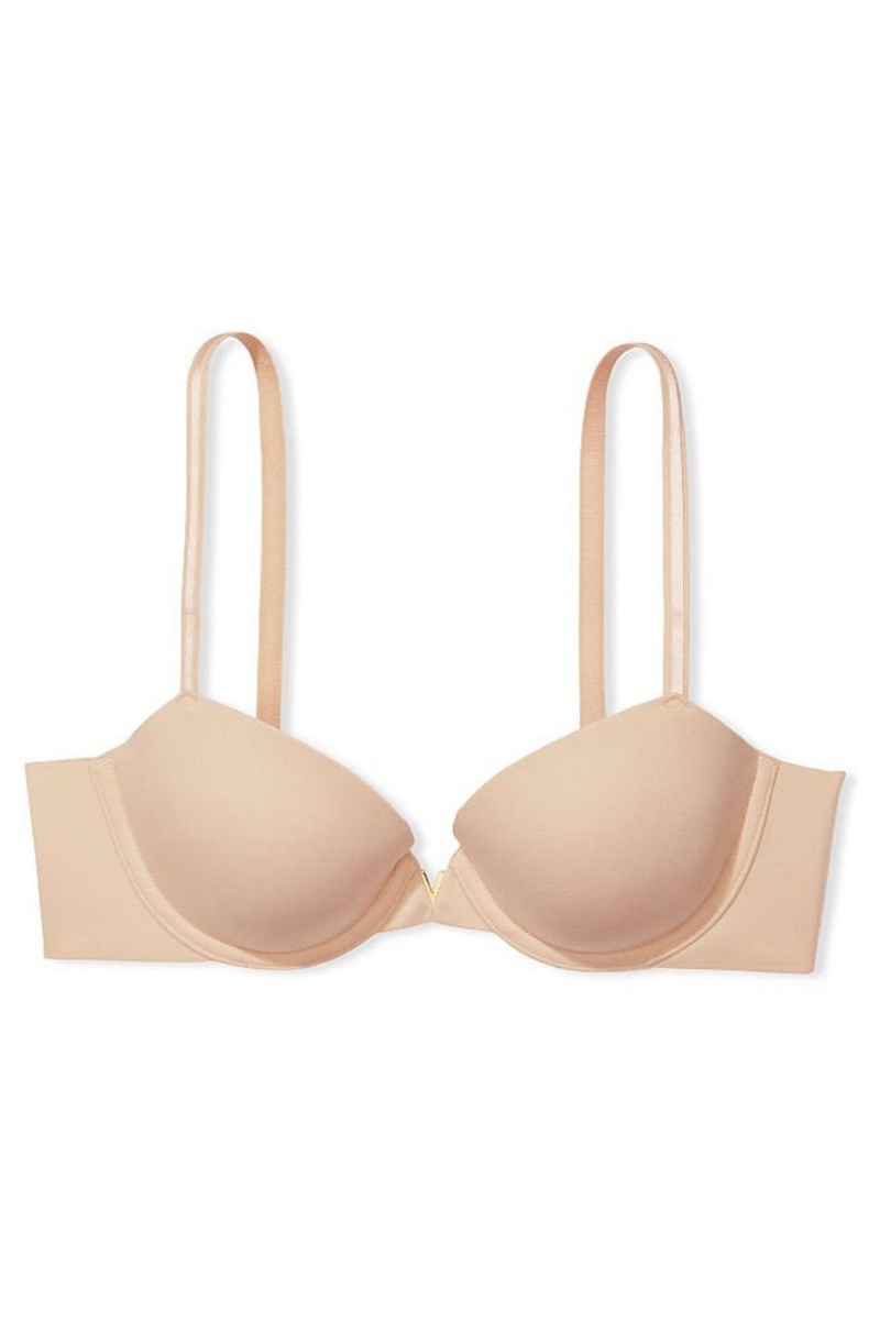 Victoria's Secret Love Cloud Smooth Bra Champagne Nude | 018724USY