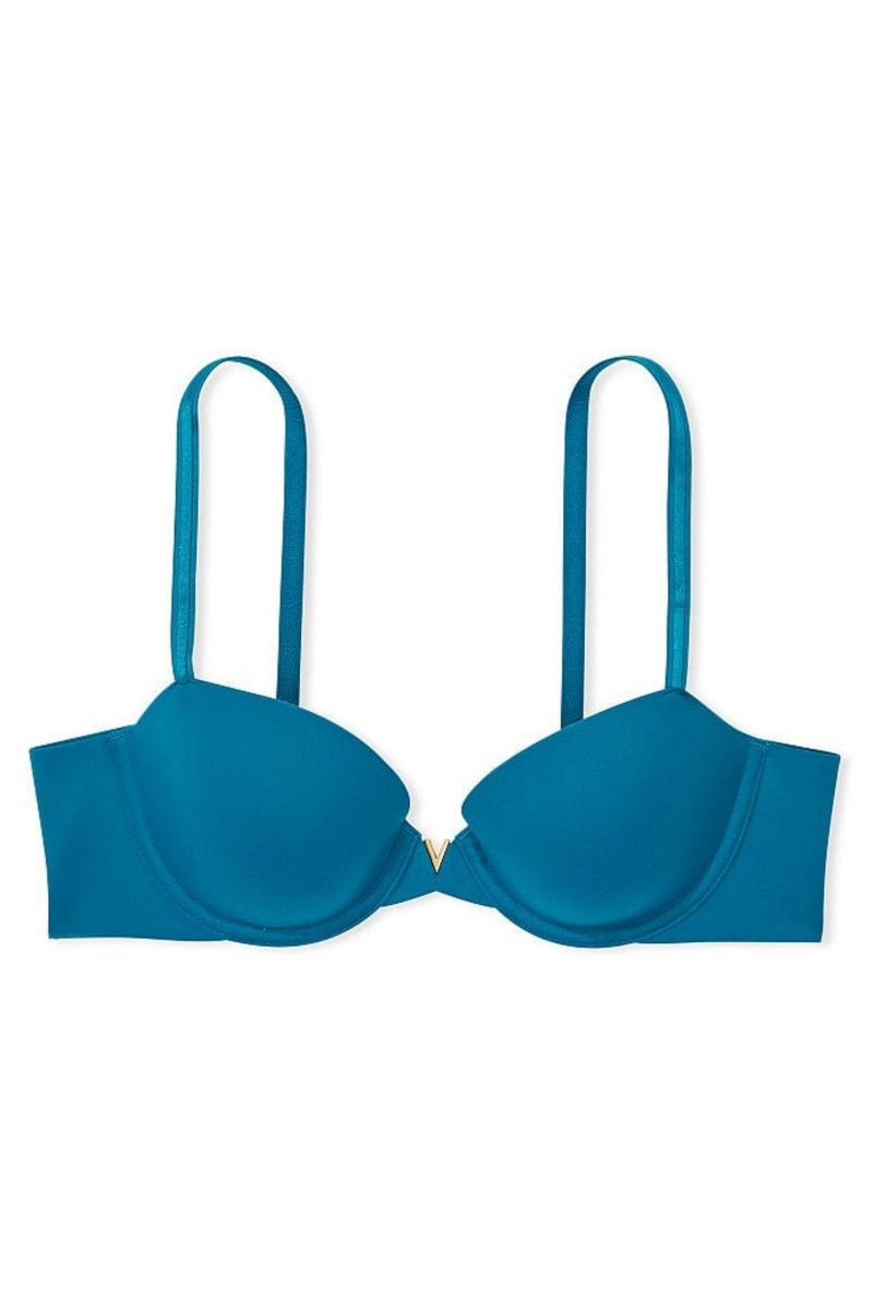 Victoria's Secret Love Cloud Smooth Lightly Gefütterte Demi Bra Blau | 927165VZL