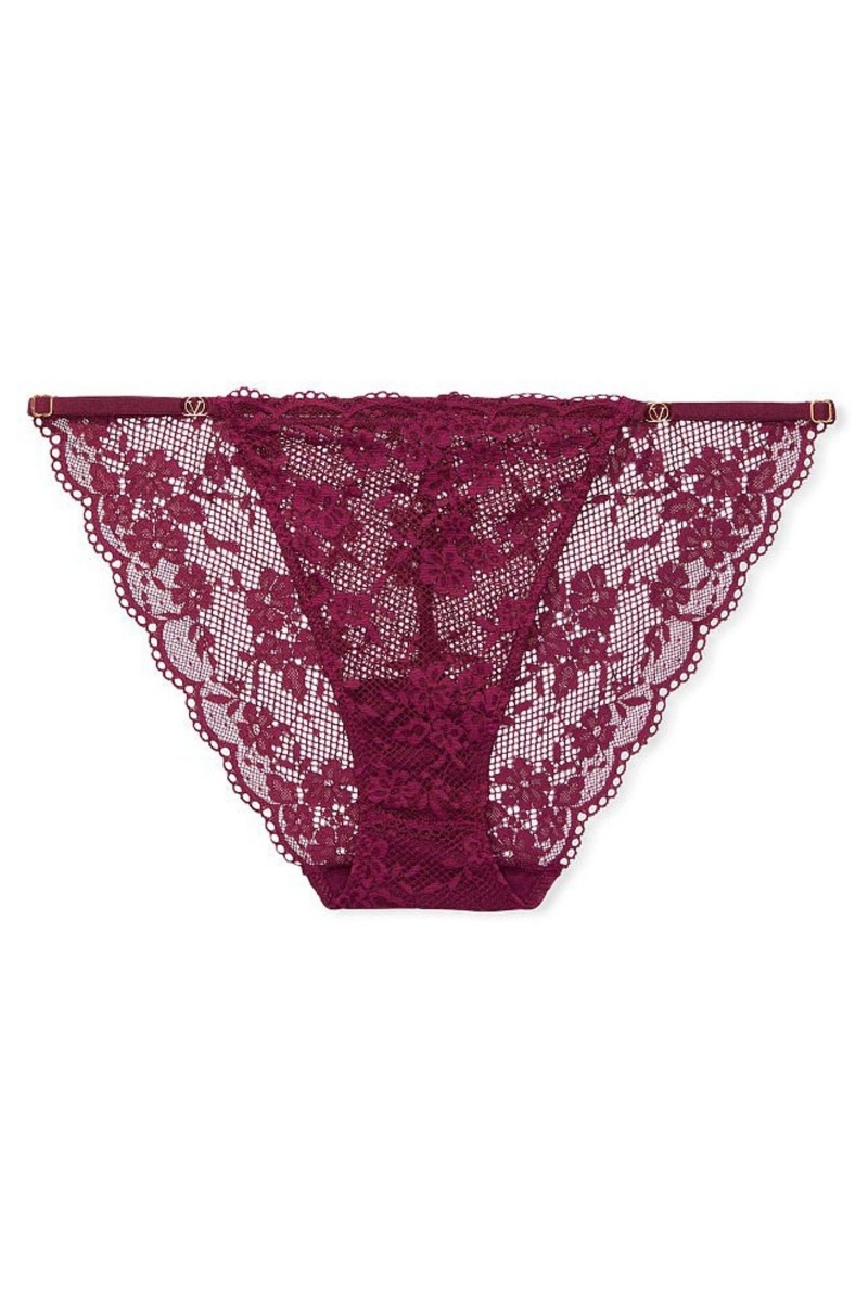 Victoria's Secret Love Cloud Spitze Bikini Knickers Rot | 632194EXC