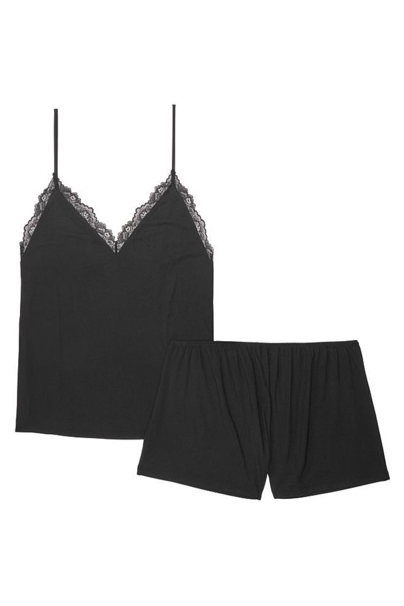 Victoria's Secret Modal Cami Set Schwarz | 269803TCI