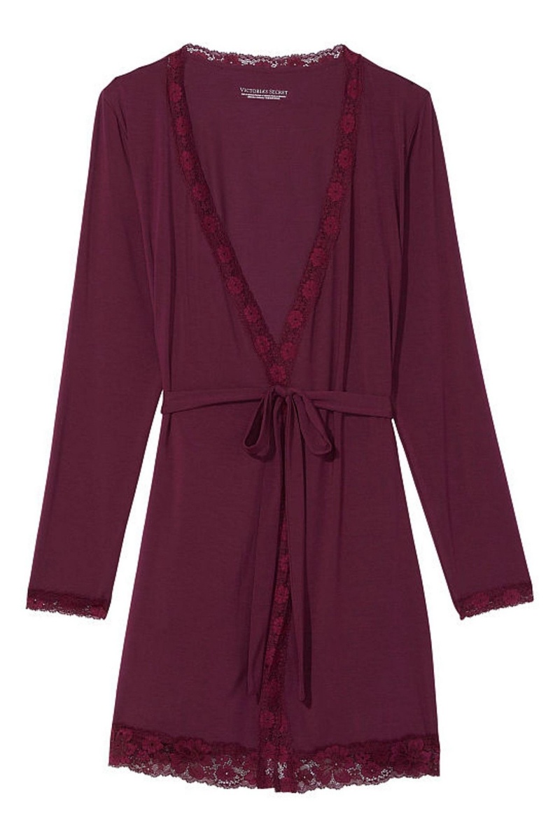 Victoria's Secret Modal Kimono Robe Lila | 430758KPW