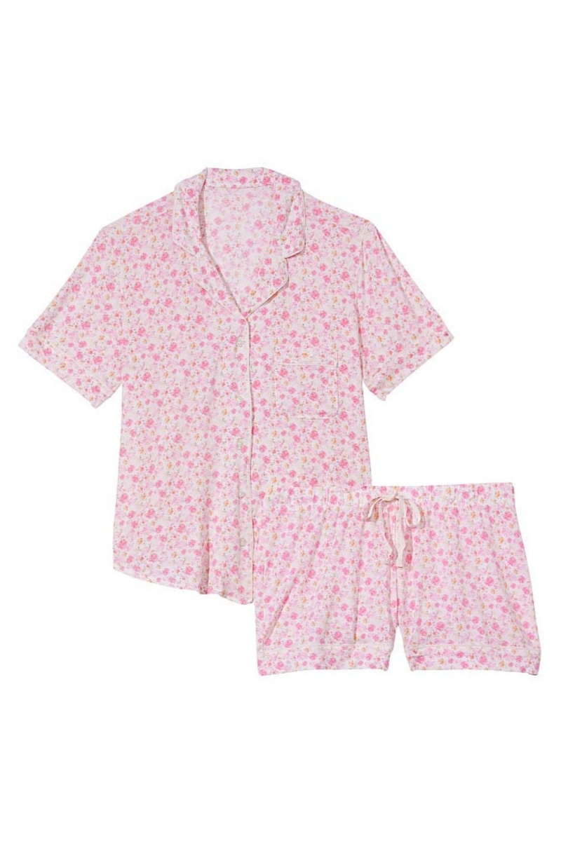 Victoria's Secret Modal Pyjama Kurzes Pyjamas Set Schwarz | 316752OWE