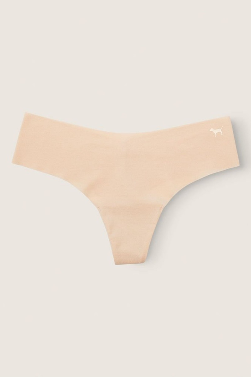 Victoria's Secret No-Show No Show Tanga Knickers Blau | 236705UJK