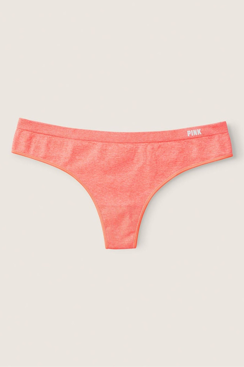 Victoria\'s Secret No-Show No Show Tanga Knickers Koralle Orange | 238506QLE