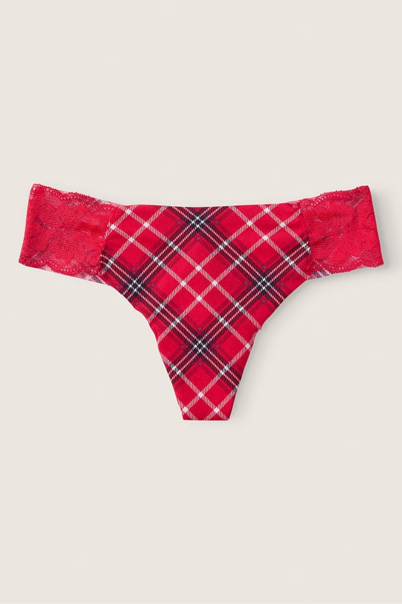 Victoria\'s Secret No Show Tanga Knicker Grau | 081657NWF