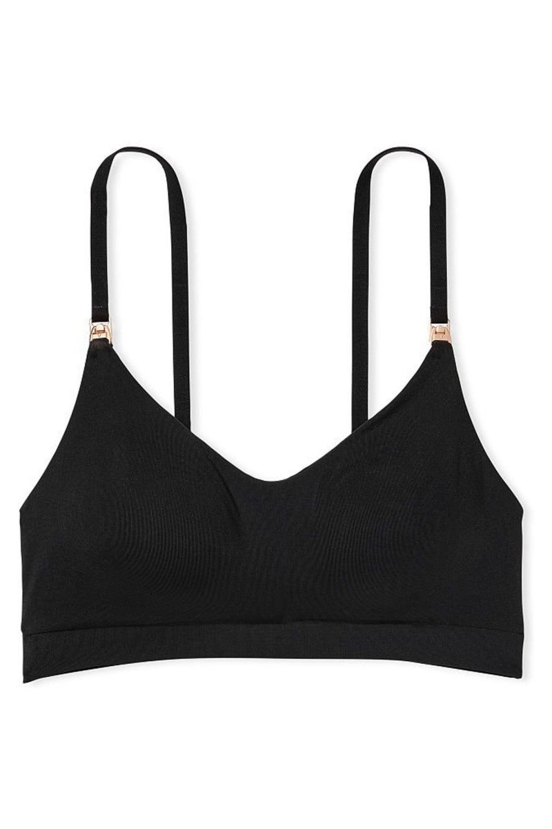 Victoria's Secret Non Wired Nursing Bra Schwarz | 480593FPL