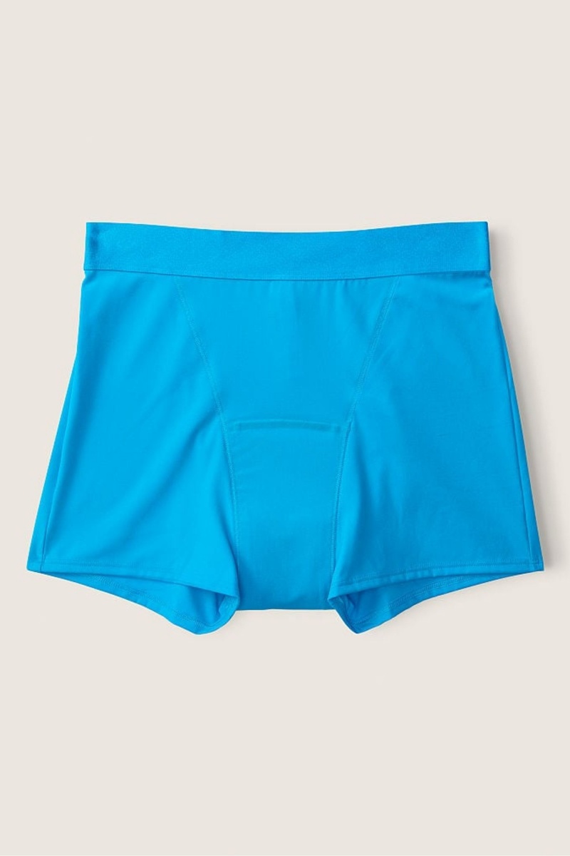 Victoria's Secret Period Pants Period Kurzes Knickers Blau | 638170JFT