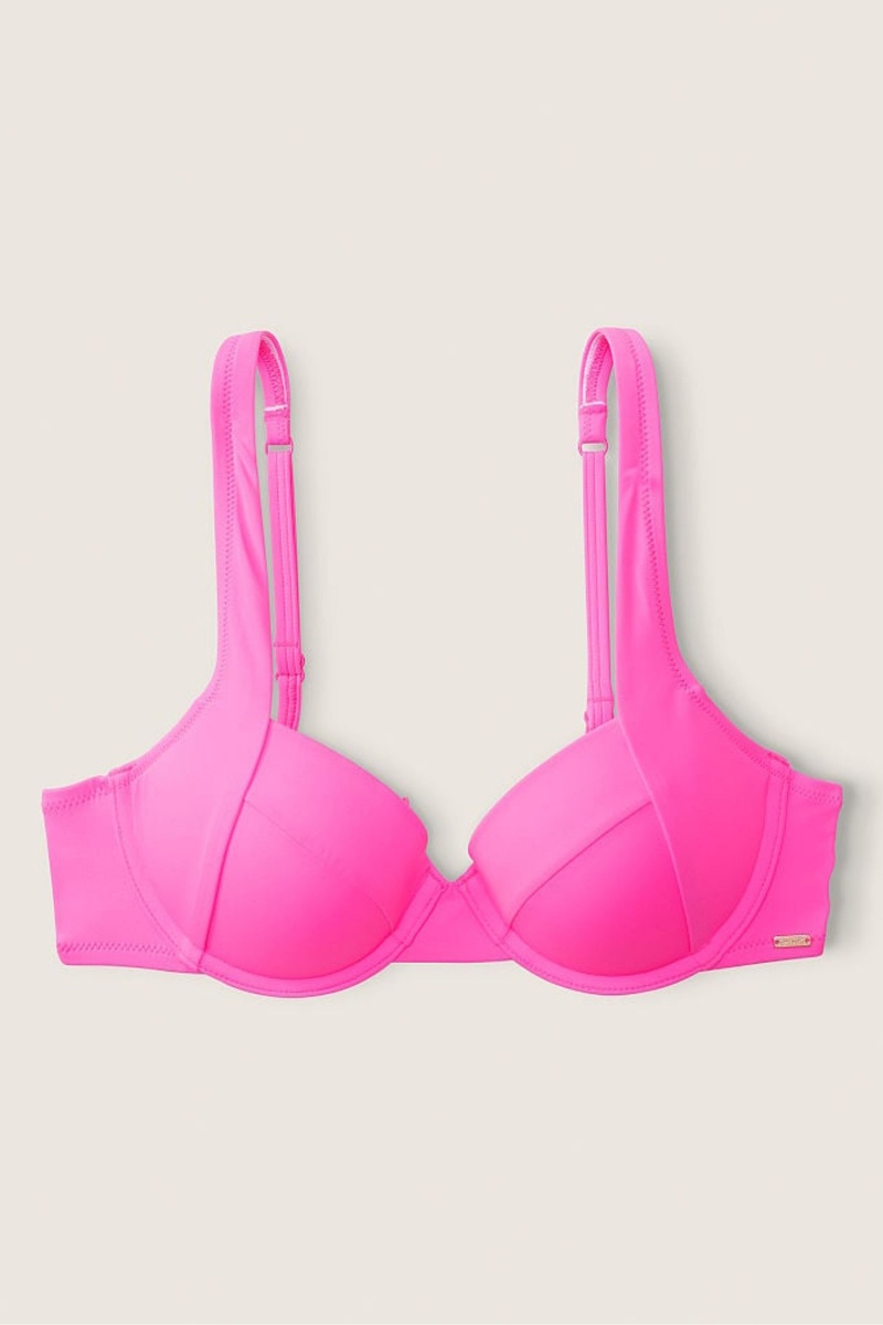 Victoria's Secret Push Up Bikini Top Rosa | 936805AKZ