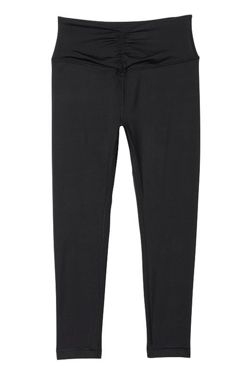 Victoria's Secret Ruched Legging Schwarz | 419056GEU