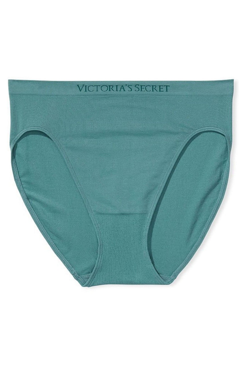 Victoria's Secret Seamless Bikini Knickers Grün | 731548RZW