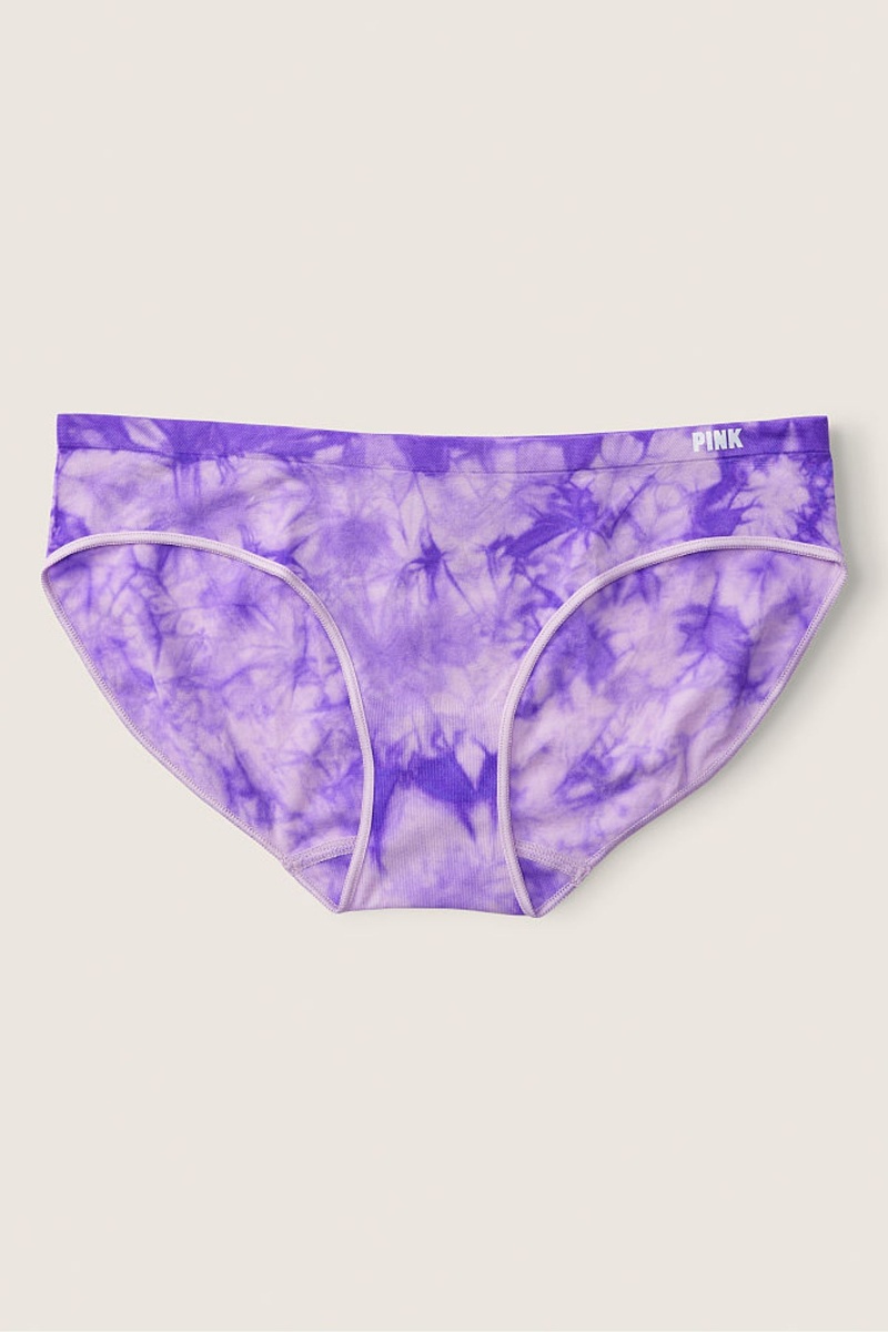 Victoria\'s Secret Seamless Bikini Knicker Misty Lilac Tie Dye | 834091NYK