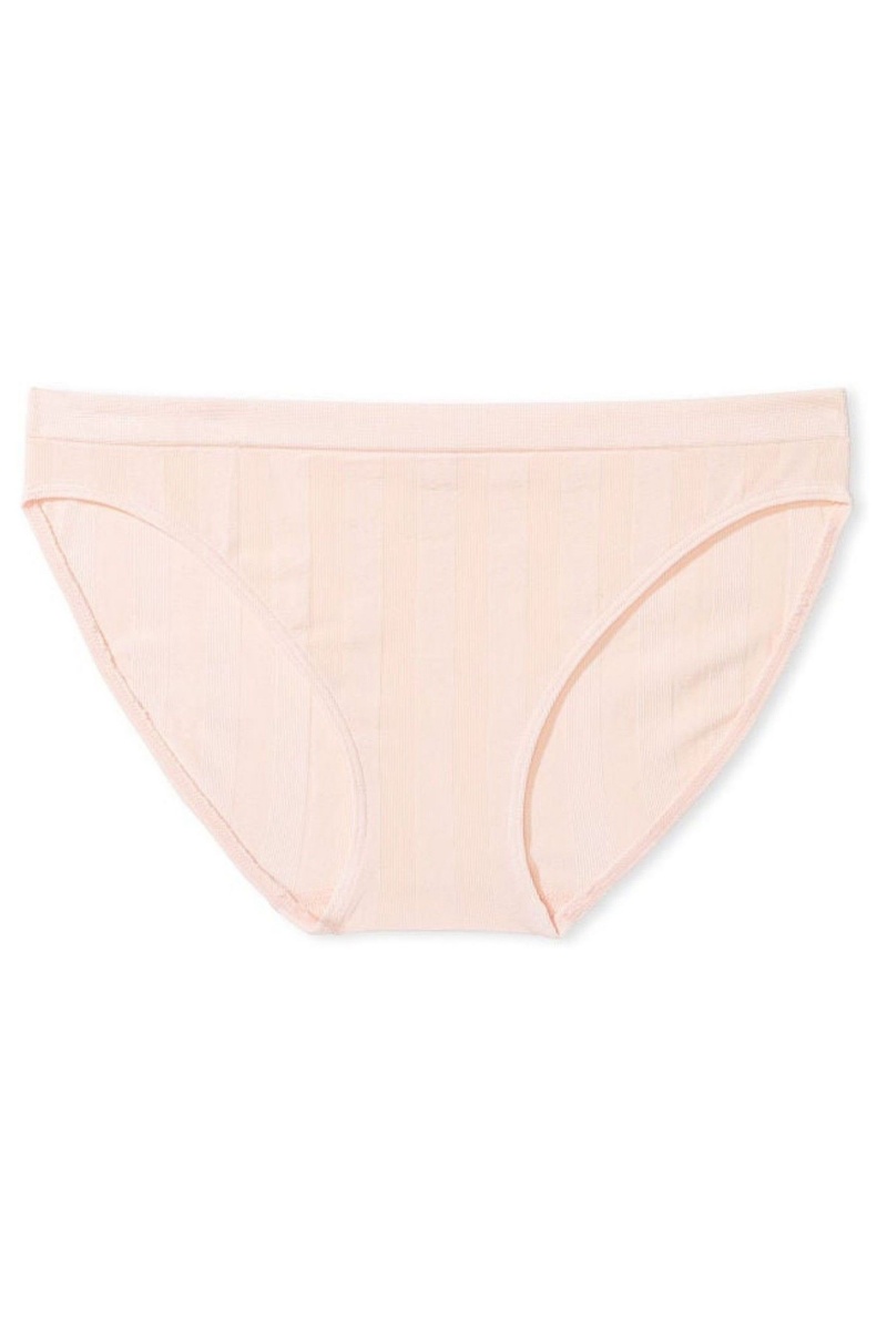 Victoria's Secret Seamless Rib Bikini Knickers Lila | 237605ILM