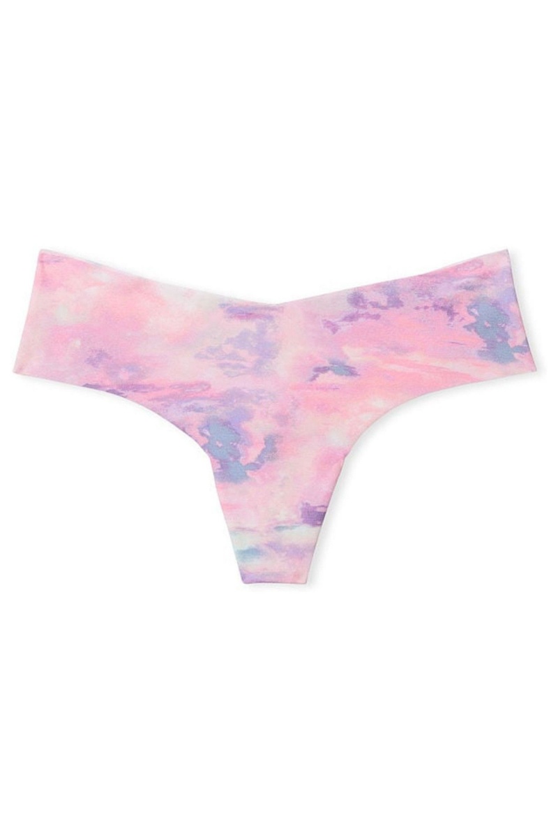 Victoria's Secret Sexy Illusions by Victorias Secret No Show Tanga Knickers Braun | 943702GMY