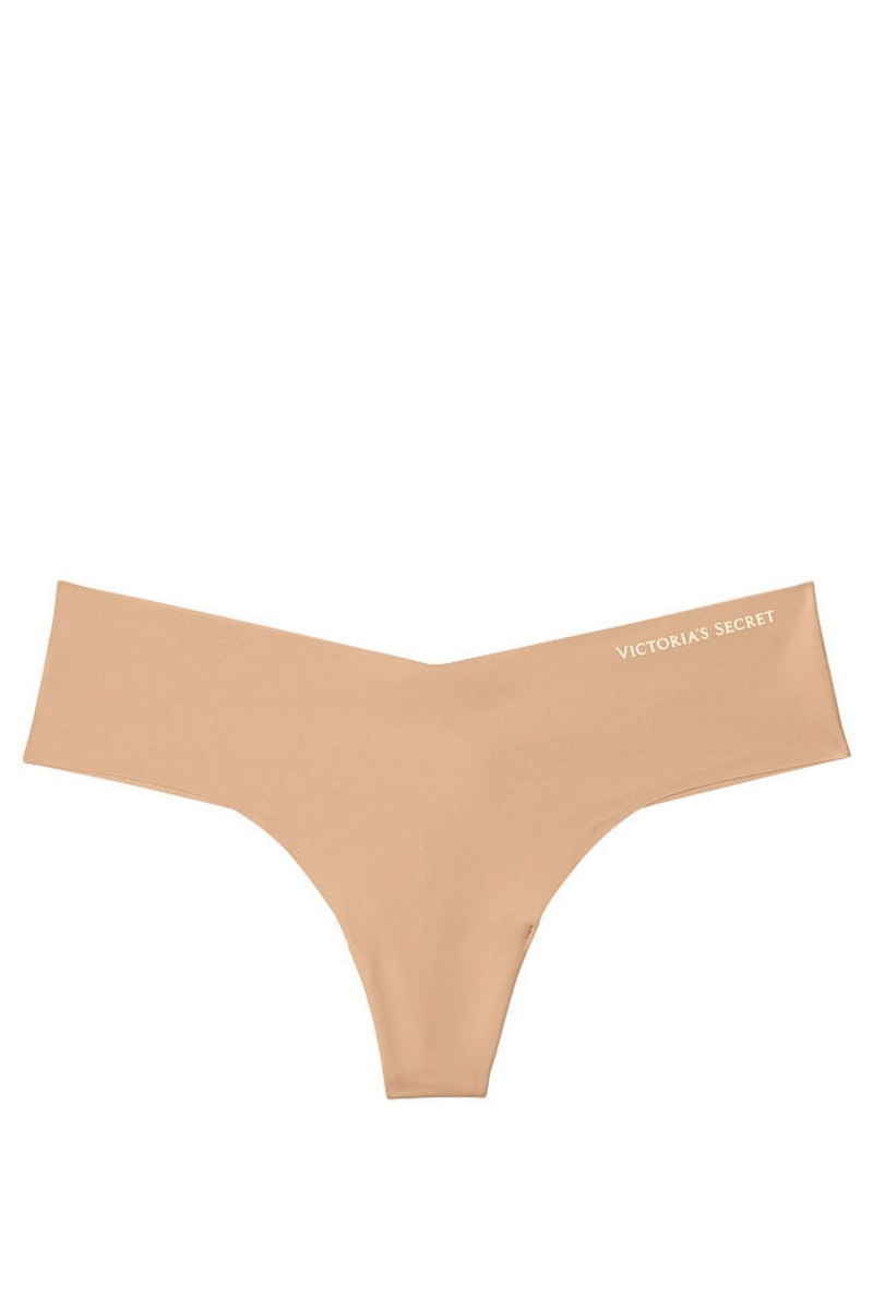 Victoria\'s Secret Sexy Illusions by Victorias Secret No Show Tanga Knickers Almost Nude | 792081TZD