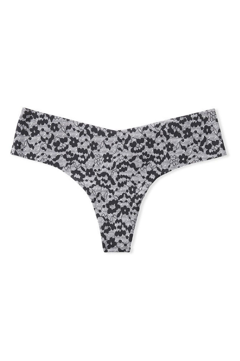 Victoria\'s Secret Sexy Illusions by Victorias Secret No Show Tanga Knickers Almost Nude | 256817TFP