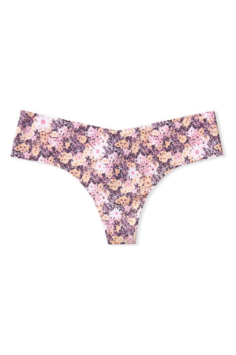 Victoria's Secret Sexy Illusions by Victorias Secret No Show Tanga Knickers Almost Nude | 613895LZS