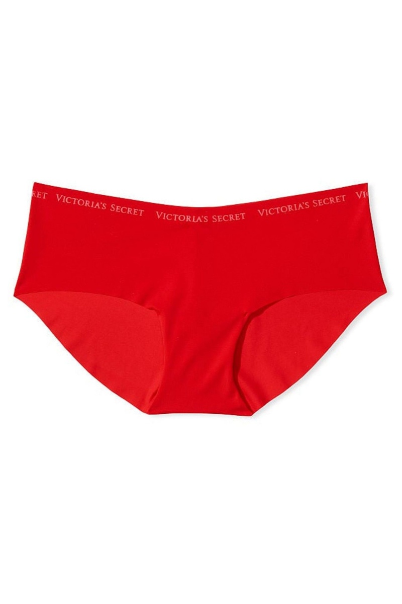 Victoria's Secret Sexy Illusions by Victorias Secret Smooth No Show Hipster Knickers Rot | 983014YKP