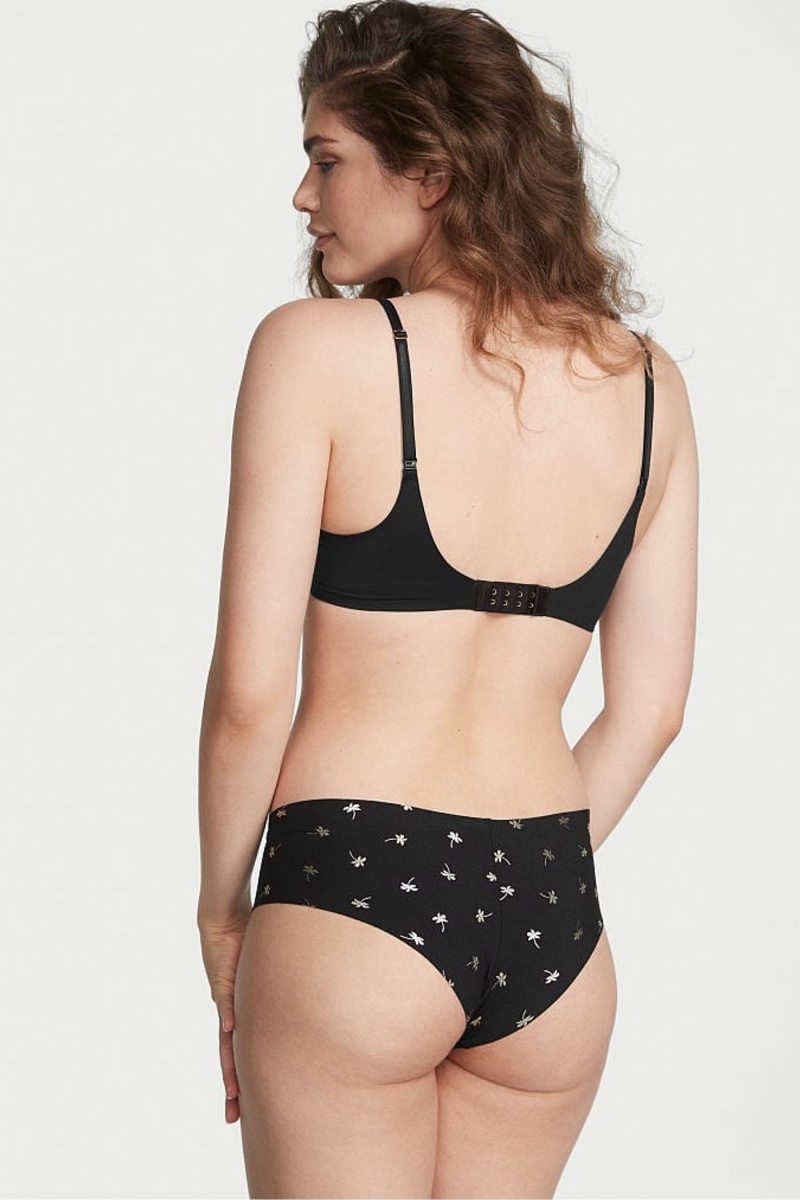 Victoria's Secret Sexy Illusions by Victorias Secret No Show Cheeky Knickers Schwarz | 745083BOE