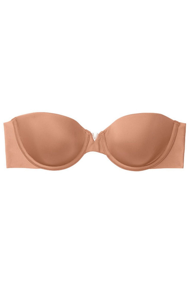 Victoria's Secret Sexy Illusions by Victorias Secret Smooth Lightly Gefütterte Multiway Strapless Bra Schwarz | 284095ZHS